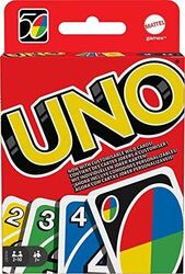 Mattel Games UNO, klassisches Kartenspiel für Kinder und Erwachsene für Familienspiel Nacht,