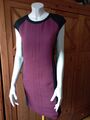 Damen-Kleid Gr.M-Vila-weinrot/schwarz**TOP Zustand**