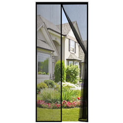 Fliegengitter Balkontür Insektenschutz Tür Magnet Fliegenvorhang ohne Bohren🚪Breite: 60-160cm 🚪Höhe: 180-260cm 🚪Einfache Montage