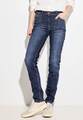 CECIL | Slim Fit Jeans "Toronto" | Farbe: mid blue wash 10281, 377444