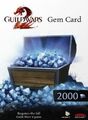 Guild Wars 2 2000 Gems Card (EU) [PC-Download | Offizielle Website | KEY]