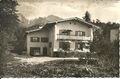 AK Berchtesgaden - Pension Haus Ingeborg, Afri-Cola-Sonnenschirme - ca. 1955