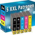 5x TINTE PATRONEN für EPSON Stylus S22 SX125 SX130 SX230 SX235W SX430 SX445