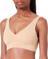 Sloggi Damen Zero Feel Natural Top Bustier BH Unterwäsche Beige Gr. M ✅