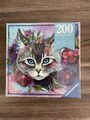 Ravensburger Puzzle 200 Teile No. 129607 Cateye  NEU Puzzlemoment Katze