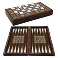 Backgammon, Tavla, Brettspiel, Strategie 25,5 x 49,0 x 6,0 cm