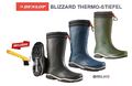 Dunlop Thermo Stiefel BLIZZARD Gummistiefel gefüttert inkl Profilsohlenreiniger