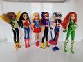 Mattel DC SUPERHERO GIRLS Harley Quinn Ivy Bumblebee Supergirl Batgirl 1st Set 