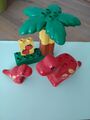 Lego Duplo 2601 Zoo Dinosaurier Dino Scharfzahn Baby & Mama  T Rex Dinosaurs