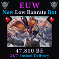 EUW LoL Account Battle Bunny Miss Fortune League of Legends Safe Smurf Unranked