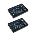 2x Akku 1400mAh für Jay-Tech Videoshot DVH20, DVH22, DVH24, HD5, HD6, 3D Swivel