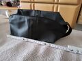 kosmetiktasche klein damen 10x10x25cm Schwarz Syntetik Taschen Reißverschluss