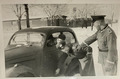 Foto, Oberfeldwebel neben WH-Pkw mit Kennung 52 u. Sportabzeichen, ca. 1938