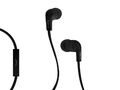 SBS Stereo In Ear Kopfhörer Headset schwarz mit Kabel