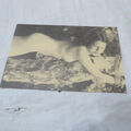 Vintage Französische nackte Postkarte Fotokarte  Nude Akt Erotik  (AA10)