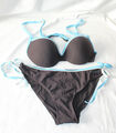 Marc O`Polo Bikini Gr 36 A  dunkel braun Softcup Träger Strand Beach Pool