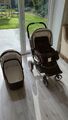 Emmaljunga Kinderwagen Nitro mit Babywanne und Zubehör