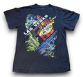 Long Rock "Las Vegas Since 1905" Vintage USA 80s 90s T-Shirt schwarz, Gr M