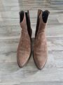 Tamaris Schuh Cowboy Western Boots Stiefelette Damen Gr 39 Brau