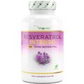 Resveratrol - 60 Kapseln (Vegan) 98% Trans-Resveratrol + Piperin á 500mg