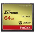 Sandisk Extreme Compact Flash UDMA7 (64GB) Speicherkarte für Kameras    