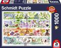 Jahreszeiten. 1.000 Teile Erwachsenenpuzzle Spiel 58980 Deutsch 2021 Schmidt