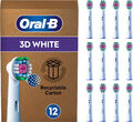 Oral-B Pro 3Dwhite Aufsteckbürsten Für Elektrische Zahnbürste, 12 Stück