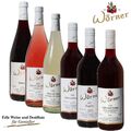 WEINGUT WÖRNER: 6 Fl. Pfälzer Wein - Rotwein und Rosé halbtrocken Weinprobe