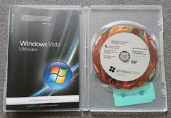 Wie NEU - Microsoft WINDOWS VISTA ULTIMATE inkl. DVD, Key, Lizenz, Handbuch ✅