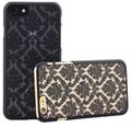 Handyhülle iPhone 5 6 7 8 Hülle Handy Schutz Hart Schale Mandala Henna Damast