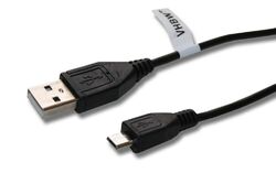 USB A - Micro USB Kabel für Nikon DL18-50 f/1.8-2.8 D5600 0,3m schwarz