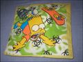 BART SIMPSON vintage Sitzkissen Motiv Skateboarding ca. 36 x 37 cm super schön