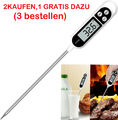 Digital Thermometer Bratenthermometer Fleischthermometer LCD Grill  BBQ  Fleisch