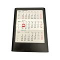 Tischkalender Einsteckkalender 2024/2025 schwarz Kalender