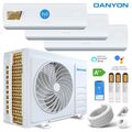 Danyon Multisplit Klimaanlage 3 Wandgeräte 7,9kW Klimagerät 27.000 BTU WiFi A++