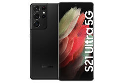 Samsung G998B Galaxy S21 Ultra 5G 256GB Phantom schwarz Android Smartphone 6,8"✔Rechnung ✔Blitzversand ✔Gewährleistung ✔Gebrauchtgerät