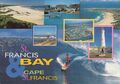 Postkarte Cape St Francis & Bay Südafrika Surfen/Surfen Interesse Meine Ref UV