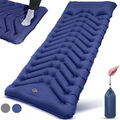 Camping Isomatte Aufblasbar Luftmatratze Schlafmatte Wasserdicht Leicht Kompakt