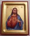 Herz Jesu Ikone Jesus Christus Christ Ikone Icon icône St, Ikona Icono Icone