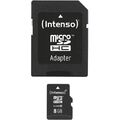 Intenso Micro SD Card 16GB Class 10 inkl. SD Adapter Speicherkarte