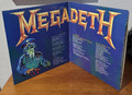 MEGADETH Vinyl LP 12" Single Holy Wars Gatefold Lucretia, Interview Capitol 1990