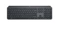Logitech MX Keys kabellose beleuchtete Tastatur für Unternehmen, AZERTY Französisch