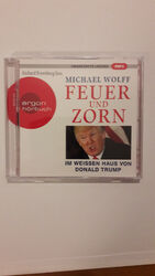 Feuer und Zorn Im weißen Haus Donald Trump Hörbuch CD Michael Wolff neuwertig