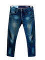 TOM TOMPSON, Jeans, Gr. W28 L32, niedriger Bund, blau, Slim Tapered