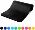 Fitnessmatte 183 x 61 cm Sport Unterlage 12mm Gymnastik Yoga Schaumstoff Matte