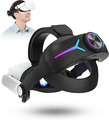 Nalezuns VR Brille VR Headset PC, 8000mAh Akku, LED, Verstellbar