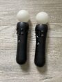 Sony PlayStation Move Motion Controller Twin Pack - Schwarz (PS3/PS4)