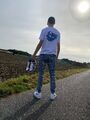 T-Shirt SneakerKing DownTown Weiß L Fashion Hypebeast Freizeit Sport Shirt