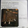 Mozart - Violin Concerto No.3, Symphony No. 33, ION VOICU, Electrecord, STEREO