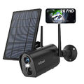 ieGeek 2K 3MP Überwachungskamera WLAN Außen Kabellos Akku Kamera Outdoor Solar